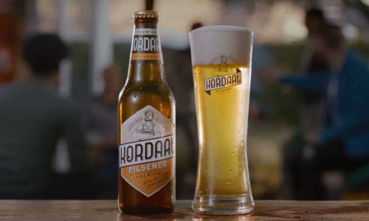 Kordaat bier reclame